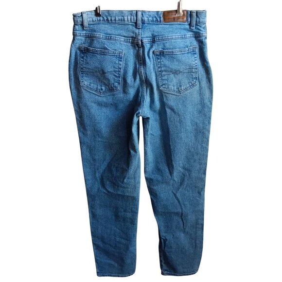 Mens Vintage 90s Y2K Faded Glory Baggy  Stretch Denim Jeans Pants  33x32 - Picture 1 of 8